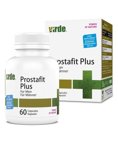 Virte Prostafit Plus - sawing palm (palmetto) extract + muira puama root extract + ginseng root extract + ginkgo biloba blatte extract - high -effective complex for men from the middle life phase