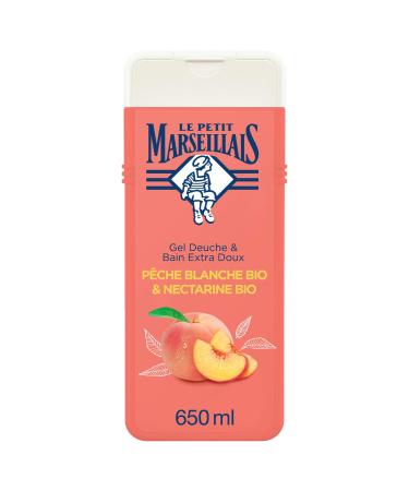 Le Petit Marseillais Extra Gentle Bath & Shower Gel White Peach & Organic Nectarine 650ml