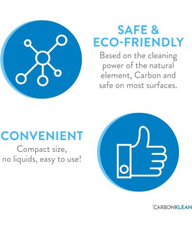 Carbon Klean Peeps Lens Cleaner - NASA Approved Carbon Microfiber Technology - 500 Uses - Red Soft Touch - Buy Online on GoSupps.com