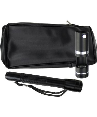 Professional 18mm 10x Darkfield Loupe with LED Polariscope & Flashlight - Buy Online on GoSupps.com