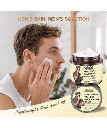 OLACLUK Beef Tallow for Skin Grass Fed Beef Tallow Honey Balm for Men Honey Face Moisturizer Skin Care for Face and Body Hydrating Anti Aging Unscented Christmas Gifts for Women & Men 2oz - Buy Online on GoSupps.com