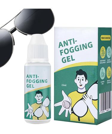 Anti Fog Gel for Glasses 15ml Long Lasting Antifog Lens Gel - Multipurpose Glasses Cleaner Portable Fog Gel for Window Mirrors Home Thaely - Buy Online on GoSupps.com