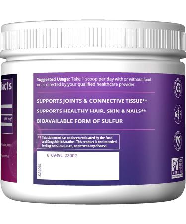 MRM MSM Crystals 1000 mg - 7.05 oz (200 g) for Joint Health & Recovery - Buy Online on GoSupps.com