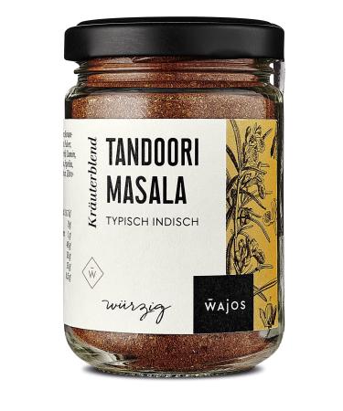 wajos WAJOS Tandoori Masala 80 g typical Indian blend with spices coriander garlic and ginger spice preparation for curry and tandoori dishes