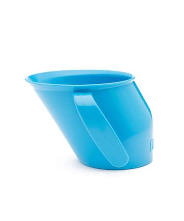Doidy Cup - open drinking cup for babies & toddlers - unique sloping shape - with handle handles - mug for milk water & juice for feeding/ when weaning - for babies from 3 months (blue) - Buy Online on GoSupps.com