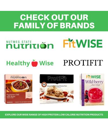 FITWISE High Protein Soup - 15g Protein | Low Calorie, Low Fat, Low Carb | Ideal Protein Compatible - 7 Servings (Broccoli Cheddar) - Buy Online on GoSupps.com