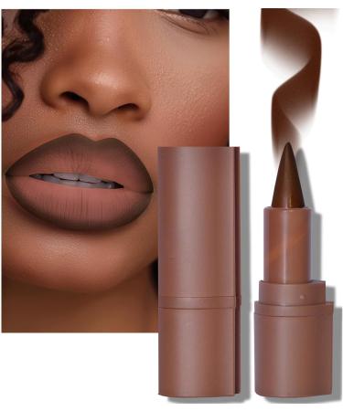  Naqqios Matte Lip Pencil Long-Lasting and Glossy Lipstick 2-in-1 Waterproof Matte Lip Makeup for Women - Buy Online on GoSupps.com