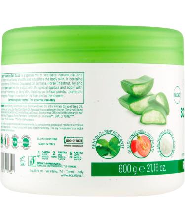  Equilibra Equilibra Nourishing Exfoliating Body Scrub with Sea Salts Natural Oils and Plant Extracts with 99.9% Naturally Derived Ingredients - 3 x 600g Jars - Buy Online on GoSupps.com