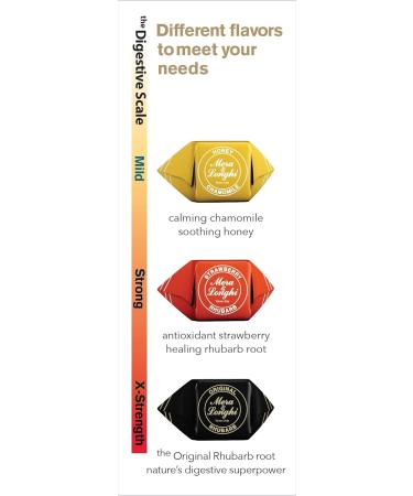 Extra Strength Rhubarb Herbal Digestive Lozenges - Soothing Relief for Digestive Health | Ships Worldwide - Buy Online on GoSupps.com