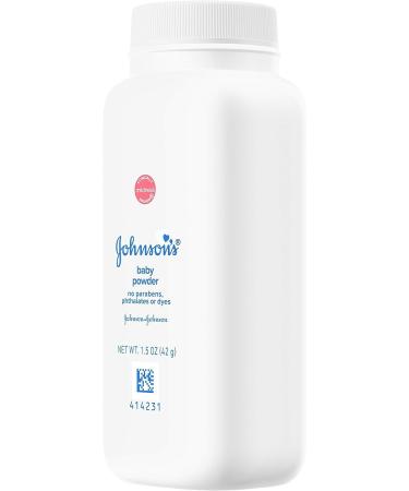 Johnson's Baby Powder for Delicate Skin - Hypoallergenic, Paraben-Free, Phthalate-Free, Dye-Free - 1.5 oz - Buy Online on GoSupps.com