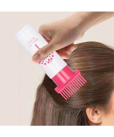 Colcolo Hair Dye Bottle Brush Roots Comb Bottle Perming Tools Multifunctional Hair Oil for Salon Home Rose - Buy Online on GoSupps.com
