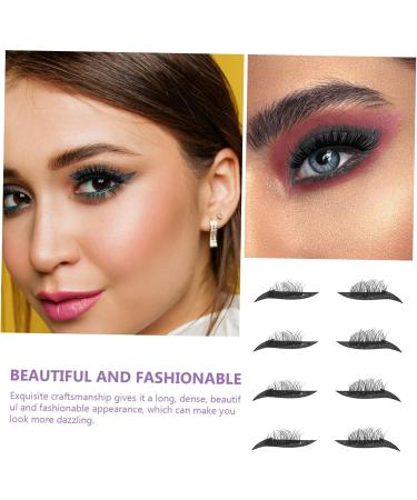FOMIYES Autocollants Eye-liner Paillet s Pour Faux Cils 4 Paires Taille Unique Waterproof Femmes Maquillage F te Carnaval Cosplay - Buy Online on GoSupps.com