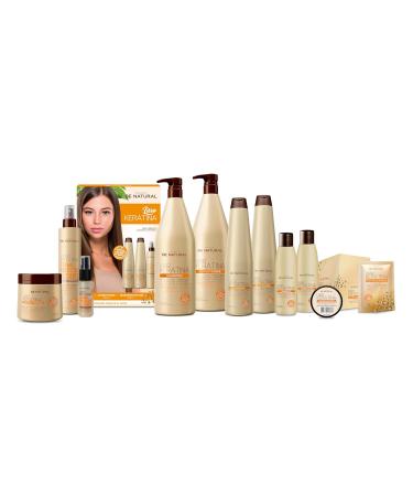 Placenta Life Be Natural Liss Keratina Mask Hydrolyzed Keratin for Smooth Shiny Hair Frizz Control (350ml / 11.83 fl. oz) | International Shipping Available - Buy Online on GoSupps.com