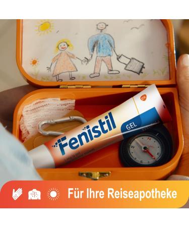 Fenistil Gel 1 mg/g - Relieves Itching from Insect Bites & Sunburn | 30g - Eczema Relief Fast Shipping Worldwide - Buy Online on GoSupps.com
