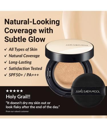 [JUNGSAEMMOOL OFFICIAL] Essential Skin Nuder Cushion (Fair Light) SPF50+ - Natural Finish & Buildable Coverage - Buy Online on GoSupps.com