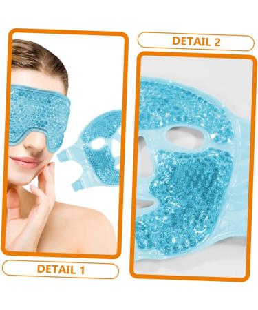 POPETPOP 1 Set Gel Skin Care Facial Puffy Eyes Cold Compress Women Facial Compress Ice Eye Cooling Ice Bead Travel Cosmetic Elastic Rope Goggles - Buy Online on GoSupps.com