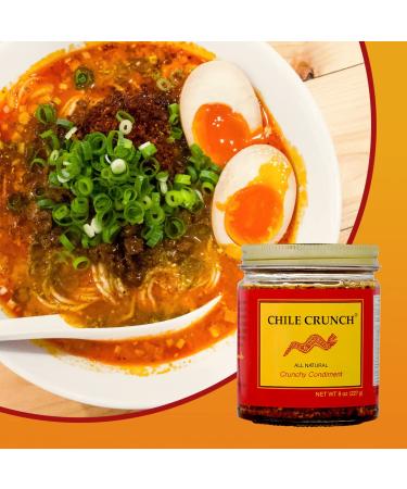 Chile Crunch Original - All-Natural Spicy Condiment - 3 Pack (8oz Each) - Buy Online on GoSupps.com