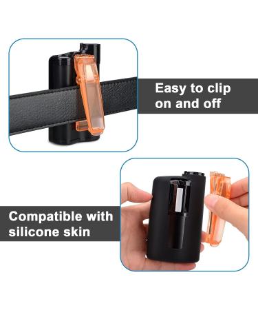 iGuerburn Belt Clip for Medtronic MiniMed Insulin Pumps - Orange (770G, 670G, 780G, 630G, 640G) - Buy Online on GoSupps.com