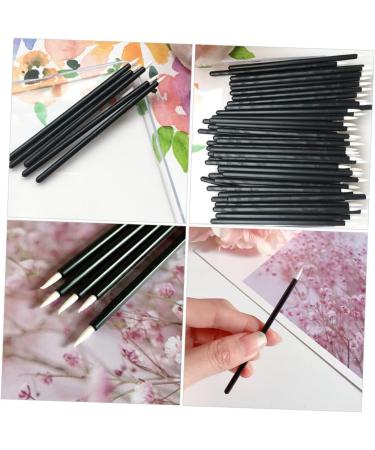 LALAFINA 100pcs Disposable Eyeliner Makeup Disposable Lip Fiber Eyeliner Head Mascara 1 count (Pack of 1) Black - Buy Online on GoSupps.com