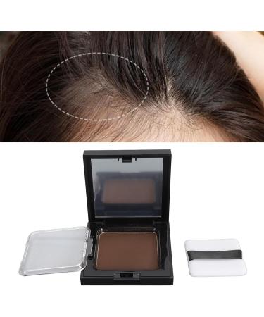 Hairline Powder Hairline Shadow Pressed Powder Instantly Conceals Alopecia White Hair Root Cover Temporary Hair Shading Powder for Thinning Bald Spots Windproof Sweatproof 12g Dark Brown - Buy Online on GoSupps.com