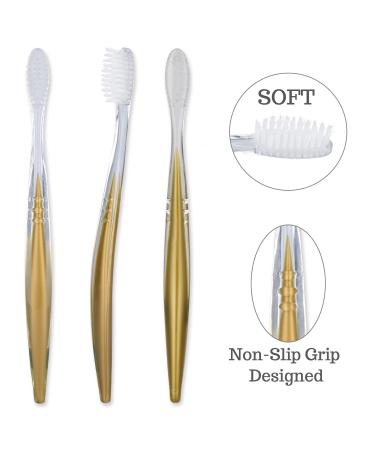 G-Smile 144 Individually Wrapped Disposable Toothbrushes - Regular Size Head - Extra Soft Bristle - Color Vary - Convenient & Affordable - Premium Soft - Buy Online on GoSupps.com