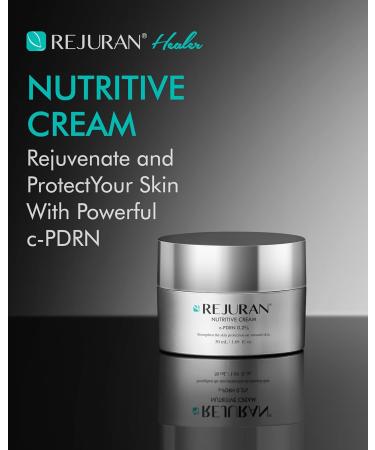 REJURAN Nutritive Cream 50ml - Best Nourishing & Hydrating Facial Moisturizer with c-PDRN Shea Butter & Argan Oil for All Skin Types | International Shipping Available - Buy Online on GoSupps.com