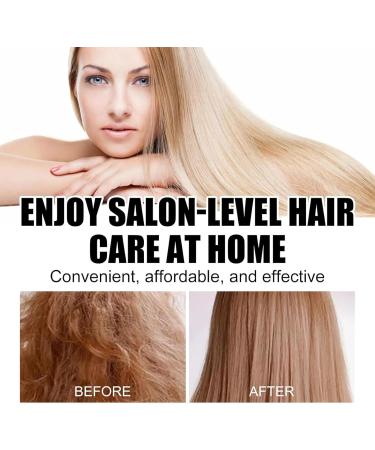 NQNFWCRJ 8 Second Rejuvenating Hair Mask Keratin Treatment Cream Miracle Dry Hair Mask Suitable for Permed Dyed and Damaged Hair Daily Care - Buy Online on GoSupps.com