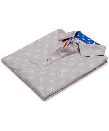 USAG Men's Dry Fit Golf Polo - High Performance Americana X-Large - Buy Online on GoSupps.com