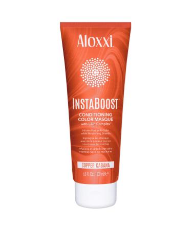 ALOXXI InstaBoost Color Depositing Conditioner Mask  Instant Temporary Hair Color Dye - Hair Color Masque for Deep Conditioning Copper Cabana