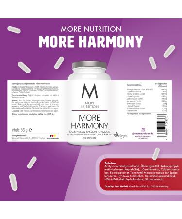 Buy MORE More Harmony Ashwagandha KSM-66 - 90 Capsules for Stress Relief & Wellness - Fast International Shipping - Buy Online on GoSupps.com