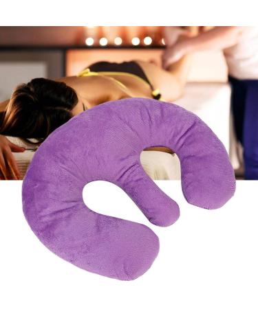 Beauty Salon Breast Support Pillow - Professional Portable Chest Cushion for SPA Massage - Polyester Hollow Pillow for Nap - Travel Sleeping Aid (Purple) - Buy Online on GoSupps.com