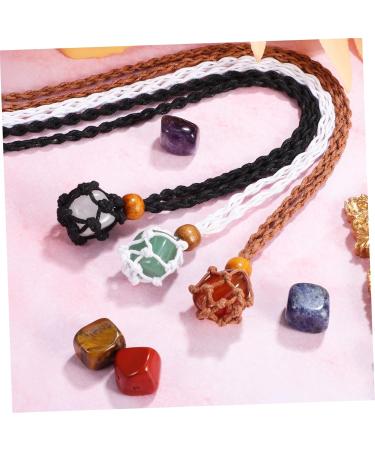 FOMIYES Crystal Necklace Stand Set - Elegant Stone Necklace Holder & Hanging Ornament Decor - Buy Online on GoSupps.com