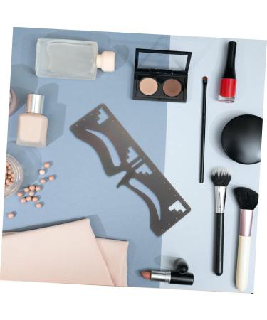 FOMIYES 4 Pcs Eyebrow Ruler Makeup Tools Makeup Supplies Molds Ink Stamps Eyebrow Guide Ruler Shaper Balance - Buy Online on GoSupps.com