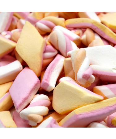 Mr. Mallo Marshmallow Pointed Bag | Colorful Foam Sugar Mix for Birthdays & Carnival Parties | Practical Clip Closure (3x250g) - Buy Online on GoSupps.com
