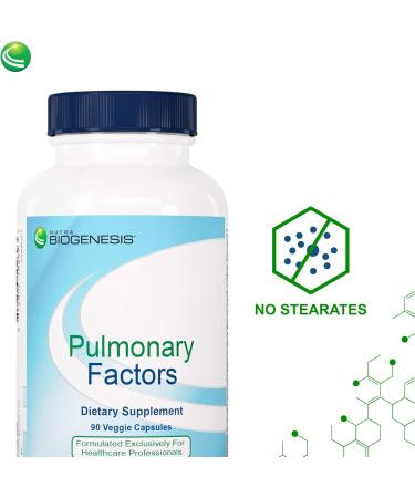 Nutra BioGenesis Pulmonary Factors - NAC & Boswellia Extract Capsules Digestive Cleanse Support and Joint Comfort for Adults - 90 Veggie Capsules - Buy Online on GoSupps.com