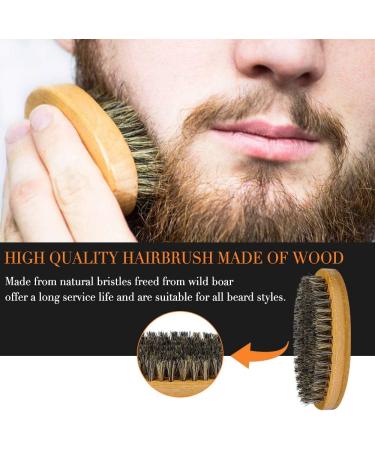 Sweet Carrot Beard Care Set for Men Includes Beard Balm Oil Stencil Brush Comb Travel Bag & Box Perfect Gift for Grooming - Buy Online on GoSupps.com