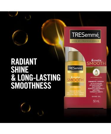 TRESemm Pro Collection Keratin Smooth Shine Oil With Marula Oil 50ml 50 ml (Pack of 1) TRESemm Pro Collection Keratin Smooth Shine Oil - Buy Online on GoSupps.com
