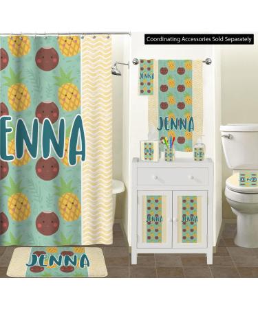 Pineapples and Coconuts Toilet Seat Decal - Elongated (Personalized) | YouCustomizeIt - Buy Online on GoSupps.com