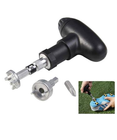 Shuzhu Golf Spike Wrench Shoes Removal Gifts Adjustment Tool Cleats Replacement Track Ripper Screw Install Stainless Steel Intech Aid Multi Spikes Wrench