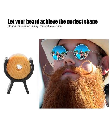 Mustache Training Wheel | Eco-Friendly Mustache Styling Tool for Gentlemen | Portable Home Use - Buy Online on GoSupps.com
