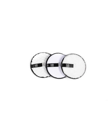 Wash the Day Away - 3 Piece White Face Cleansing Pads | Gentle Cleanser for All Skin Types - International Shipping Available - Buy Online on GoSupps.com