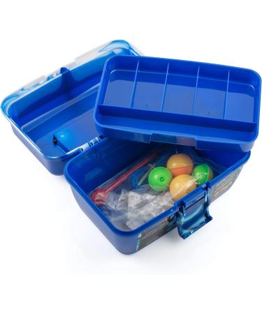 SouthBend Wormgear 88-Piece Tackle Box in Blue - Buy Online on GoSupps.com