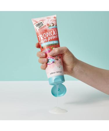 Dirty Works Tropic Like it's Hot Tropical Rain Power Coconut Body Wash 280ml 280 ml (Pack of 1) - Buy Online on GoSupps.com
