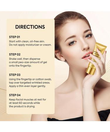Instant Firm Eye - No-Filter Primer 2025 New Perfection Eye Tightener Instant Face Lift Cream Instant Skin Tightener Makeup Primer for Face - Skin Over Time for All skin Tones (1PC) - Buy Online on GoSupps.com