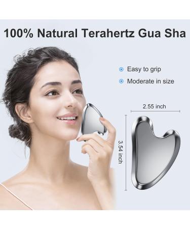 Buy Terahertz Gua Sha Facial Tool - Lymphatic Drainage Massager for Face & Body - Best International Shipping - Buy Online on GoSupps.com