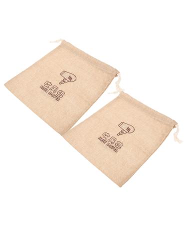 Healeved 2pcs Travel Hair Dryer Bag Hair Dryer Drawstring Bags Hair Blow Dryer Travel Organizer Pouch Cloth