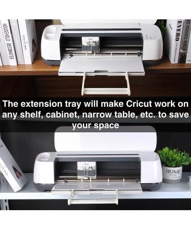 Extension Tray for Cricut Maker 3 | Maker Series Machine Tool Holder | Cricut Mat 12x12 & 12x24 Accessories - White - Buy Online on GoSupps.com