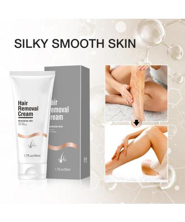 Hair Removal Cream for Women & Men - Painless Bikini Gel & Soothing Lotion for Unwanted Hair (3pcs) - International Shipping Available - Buy Online on GoSupps.com