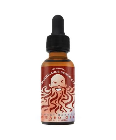 Sweet Barber Beard Oil with a Sandalwood Lavender Barbershop Scent