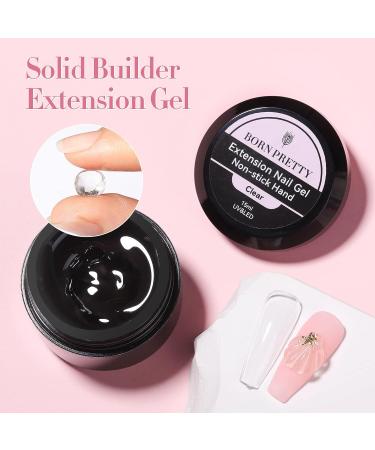 Non Stick Clear Nail Gel for Hand Extension by BORN PRETTY - Buy Online on GoSupps.com